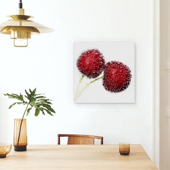 Tablou Canvas - Rosu, Marime: 60 x 60 cm - 4- Roveli