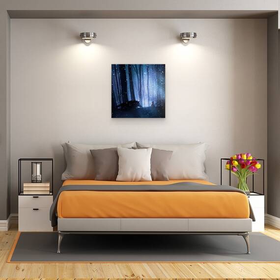 Tablou Canvas - Scufita Rosie, Marime: 60 x 60 cm - 3- Roveli
