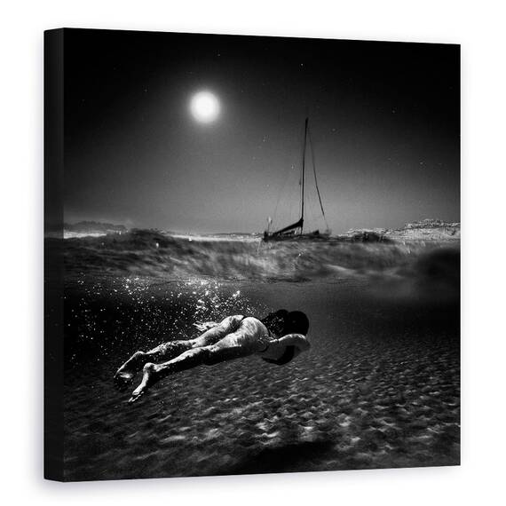 Tablou Canvas - Scufundare, Marime: 60 x 60 cm - - Roveli