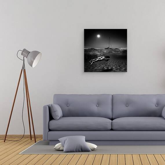 Tablou Canvas - Scufundare, Marime: 60 x 60 cm - 2- Roveli