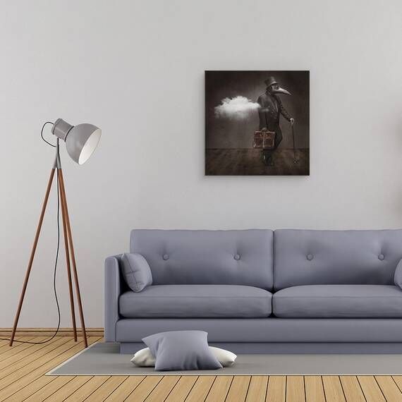Tablou Canvas - Si Apoi A Sosit, Marime: 60 x 60 cm - 2- Roveli