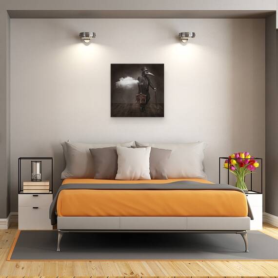 Tablou Canvas - Si Apoi A Sosit, Marime: 60 x 60 cm - 3- Roveli