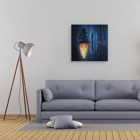 Tablou Canvas - Speranta Craciunului, Marime: 60 x 60 cm - 2- Roveli