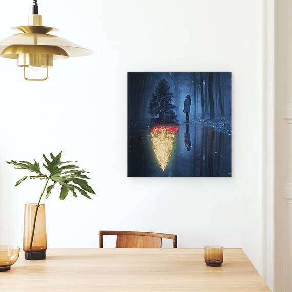 Tablou Canvas - Speranta Craciunului, Marime: 60 x 60 cm - 4- Roveli