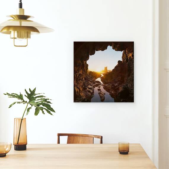 Tablou Canvas - Stanca Si Pestera, Marime: 60 x 60 cm - 4- Roveli