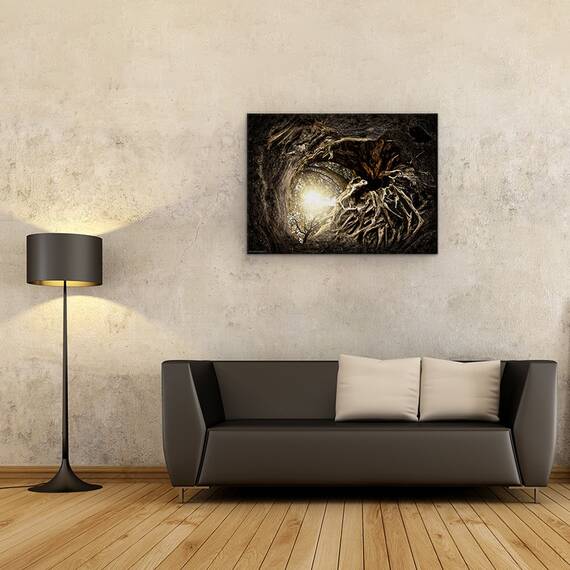 Tablou Canvas - Sub Copaci, Marime: 50 x 70 cm - 2- Roveli