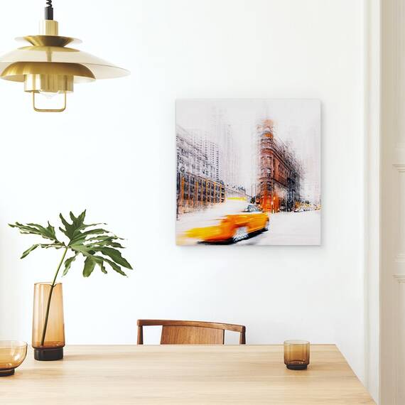 Tablou Canvas - Taxi, Marime: 60 x 60 cm - 4- Roveli