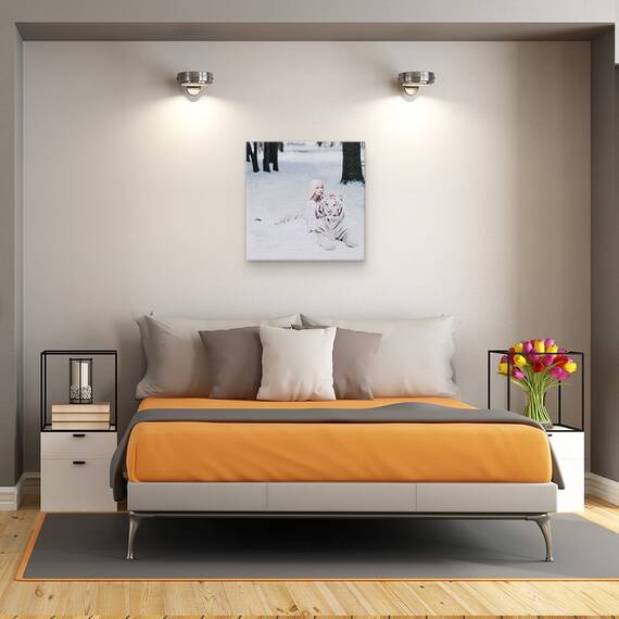 Tablou Canvas - Tigru, Marime: 60 x 60 cm - 3- Roveli