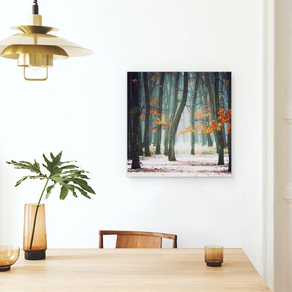 Tablou Canvas - Toamna In Sufletul Meu, Marime: 60 x 60 cm - 4- Roveli