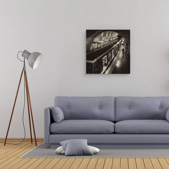 Tablou Canvas - Ultimul Metrou, Marime: 60 x 60 cm - 2- Roveli