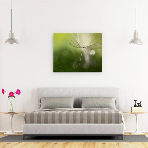 Tablou Canvas - Umbre In Verde, Marime: 40 x 50 cm - 3- Roveli