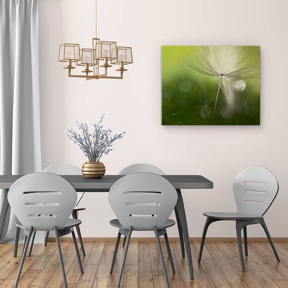 Tablou Canvas - Umbre In Verde, Marime: 40 x 50 cm - 4- Roveli