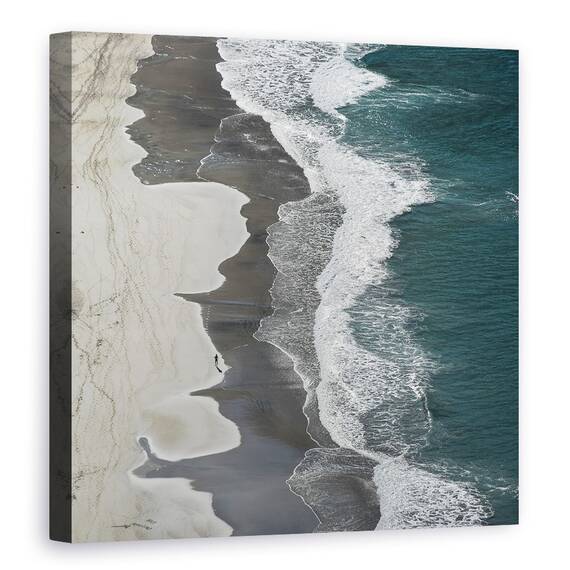 Tablou Canvas - Valuri Care Ruleaza, Marime: 60 x 60 cm - - Roveli