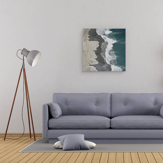 Tablou Canvas - Valuri Care Ruleaza, Marime: 60 x 60 cm - 2- Roveli