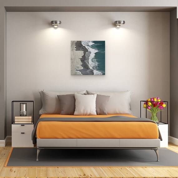 Tablou Canvas - Valuri Care Ruleaza, Marime: 60 x 60 cm - 3- Roveli