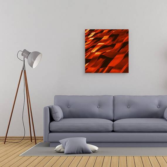 Tablou Canvas - Valuri De Pasiune, Marime: 60 x 60 cm - 2- Roveli
