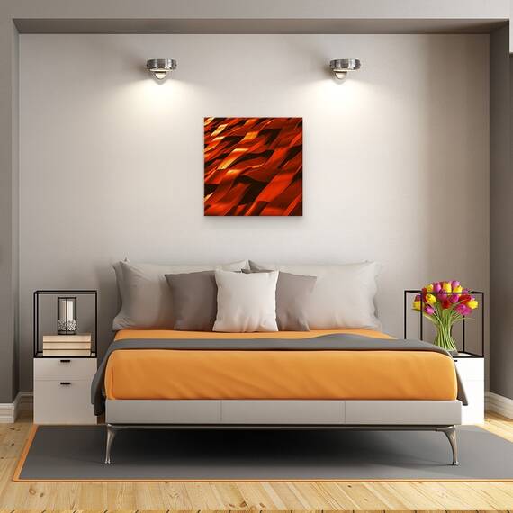 Tablou Canvas - Valuri De Pasiune, Marime: 60 x 60 cm - 3- Roveli