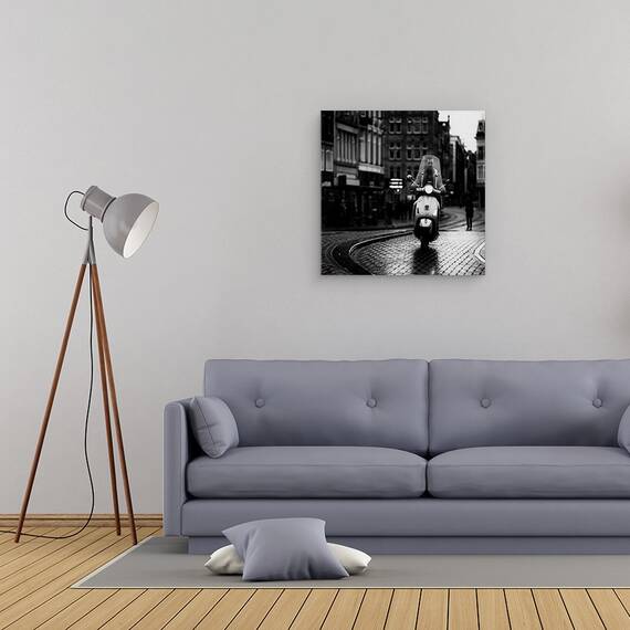 Tablou Canvas - Vespa, Marime: 60 x 60 cm - 2- Roveli