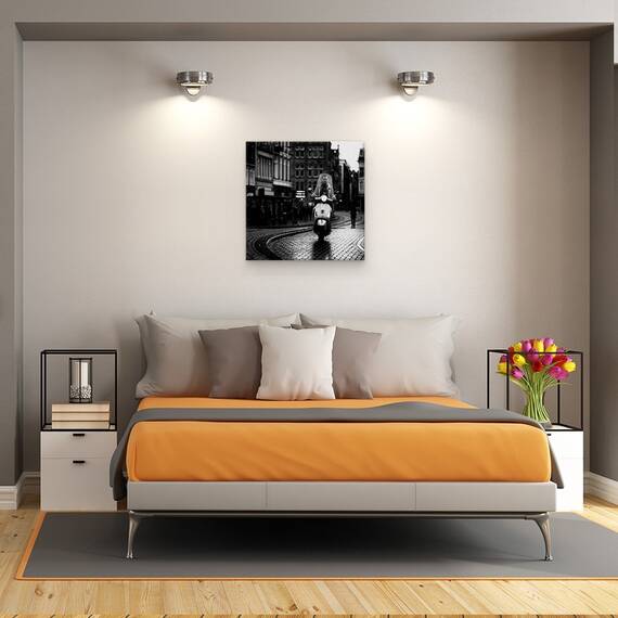 Tablou Canvas - Vespa, Marime: 60 x 60 cm - 3- Roveli