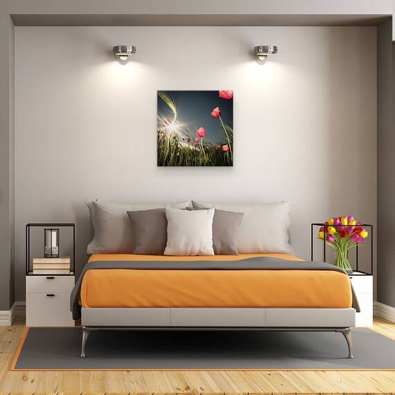 Tablou Canvas - A Venit Vara, Marime: 60 x 60 cm - 3- Roveli