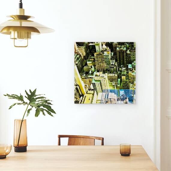 Tablou Canvas - Albastru, Marime: 60 x 60 cm - 4- Roveli