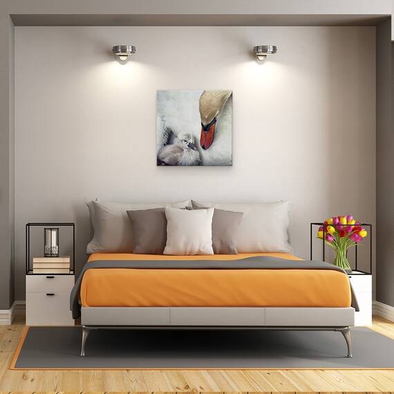Tablou Canvas - Aproape De Tine, Marime: 60 x 60 cm - 3- Roveli