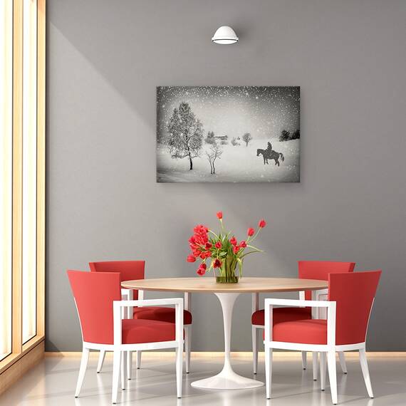 Tablou Canvas - Asteptarea, Marime: 40 x 60 cm - 4- Roveli