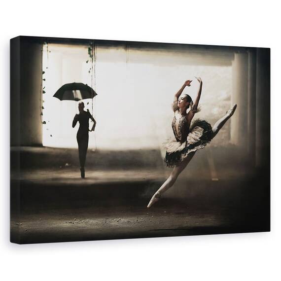 Tablou Canvas - Balerini Pe Strada, Marime: 40 x 60 cm - - Roveli