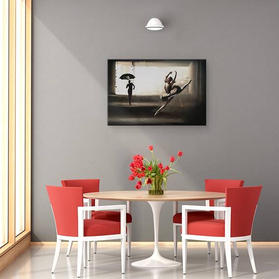 Tablou Canvas - Balerini Pe Strada, Marime: 40 x 60 cm - 4- Roveli