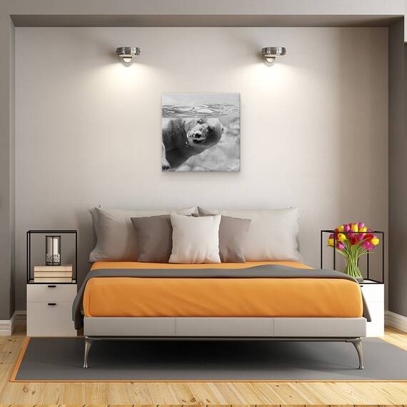 Tablou Canvas - Bule, Marime: 60 x 60 cm - 3- Roveli