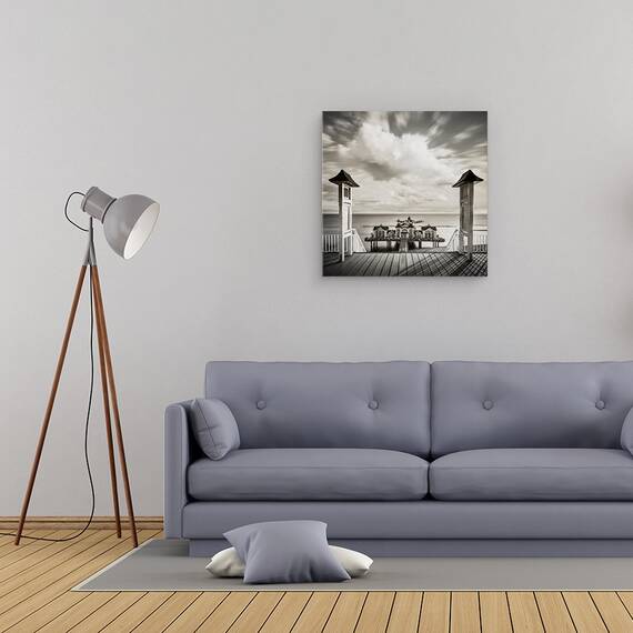 Tablou Canvas - Buna Dimineata, Sellin, Marime: 60 x 60 cm - 2- Roveli