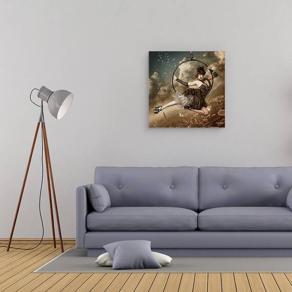 Tablou Canvas - Cel Mai Mare Spectacol De Pe Cer, Marime: 60 x 60 cm - 2- Roveli