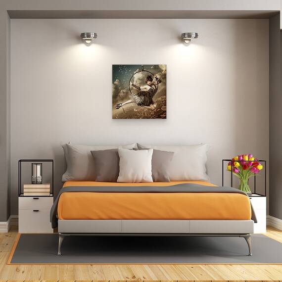 Tablou Canvas - Cel Mai Mare Spectacol De Pe Cer, Marime: 60 x 60 cm - 3- Roveli