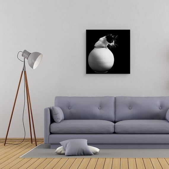 Tablou Canvas - Chanel, Marime: 60 x 60 cm - 2- Roveli