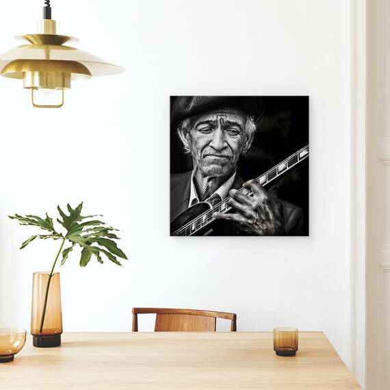 Tablou Canvas - Chitaristul, Marime: 60 x 60 cm - 4- Roveli