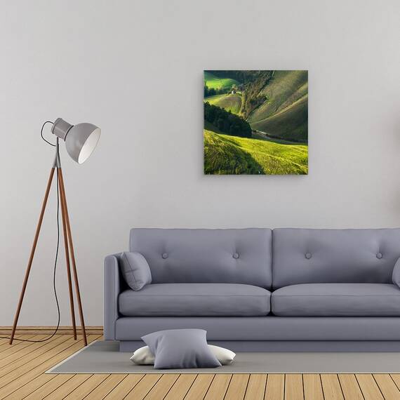 Tablou Canvas - Crete Senses, Toscana, Marime: 60 x 60 cm - 2- Roveli