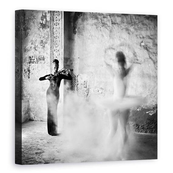 Tablou Canvas - Danseaza, Marime: 60 x 60 cm - - Roveli