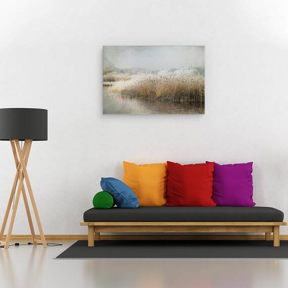 Tablou Canvas - Dimineata De Iarna, Marime: 40 x 60 cm - 2- Roveli