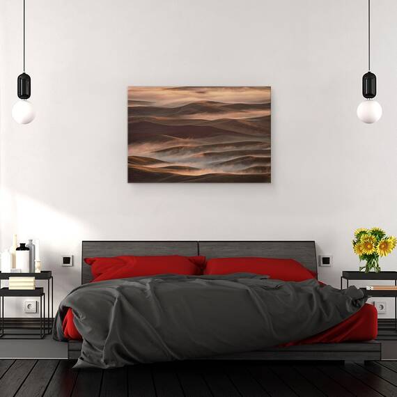 Tablou Canvas - Dimineata Devreme La Palouse, Marime: 40 x 60 cm - 3- Roveli
