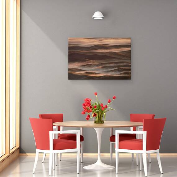 Tablou Canvas - Dimineata Devreme La Palouse, Marime: 40 x 60 cm - 4- Roveli