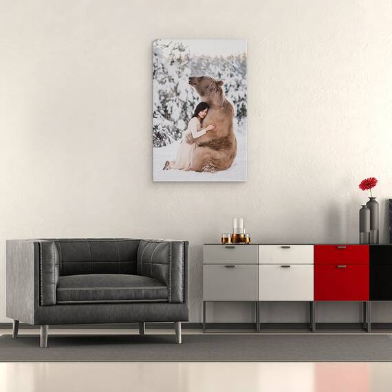 Tablou Canvas - Femeie, Marime: 40 x 60 cm - 2- Roveli