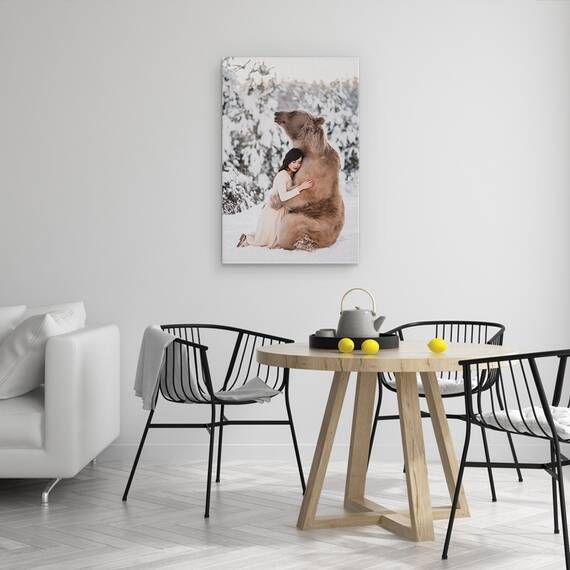 Tablou Canvas - Femeie, Marime: 40 x 60 cm - 4- Roveli