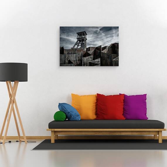 Tablou Canvas - Glorie Decolorata, Marime: 40 x 60 cm - 2- Roveli