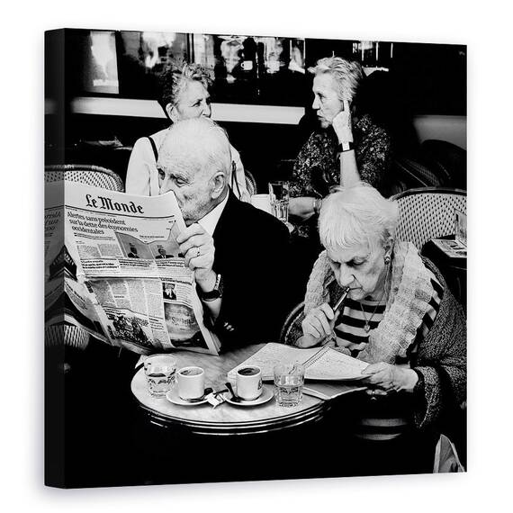 Tablou Canvas - Implicare, Marime: 60 x 60 cm - - Roveli