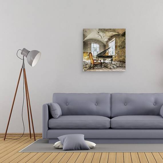 Tablou Canvas - In Ceruri, Marime: 60 x 60 cm - 2- Roveli