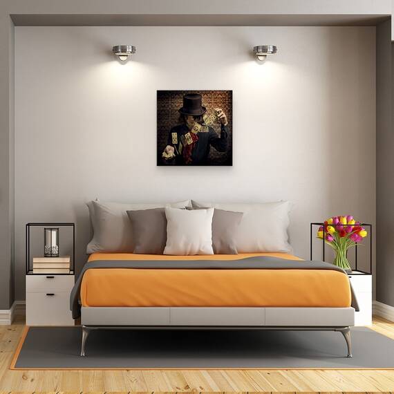 Tablou Canvas - Incearca-Ti Norocul, Marime: 60 x 60 cm - 3- Roveli