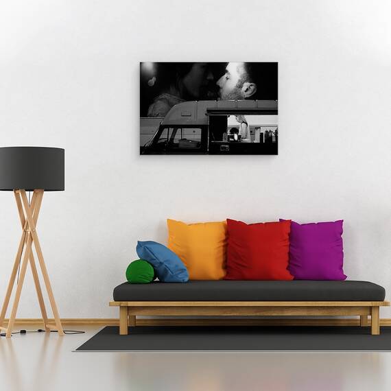 Tablou Canvas - La Paris, Marime: 40 x 60 cm - 2- Roveli