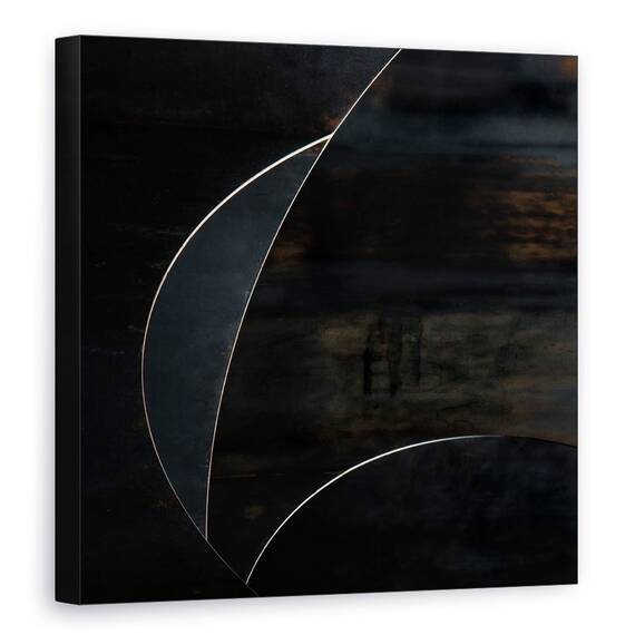 Tablou Canvas - Luna Albastra, Marime: 60 x 60 cm - - Roveli