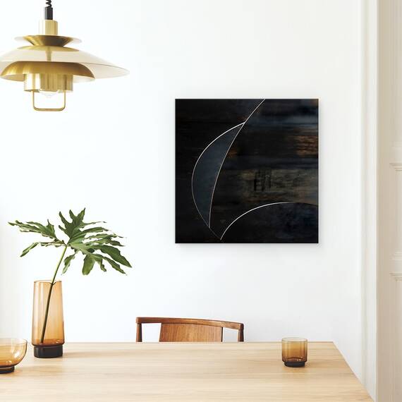 Tablou Canvas - Luna Albastra, Marime: 60 x 60 cm - 4- Roveli