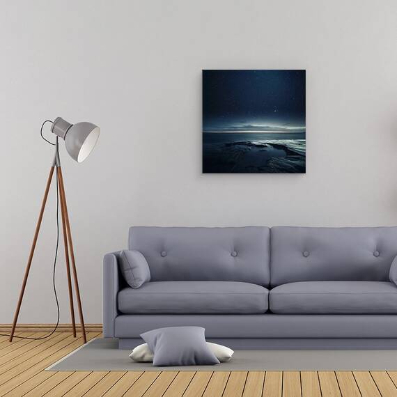 Tablou Canvas - Noapte, Marime: 60 x 60 cm - 2- Roveli